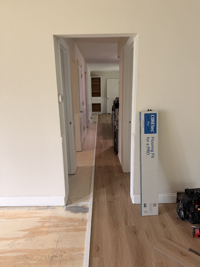 Accessible surface preparation in an active room