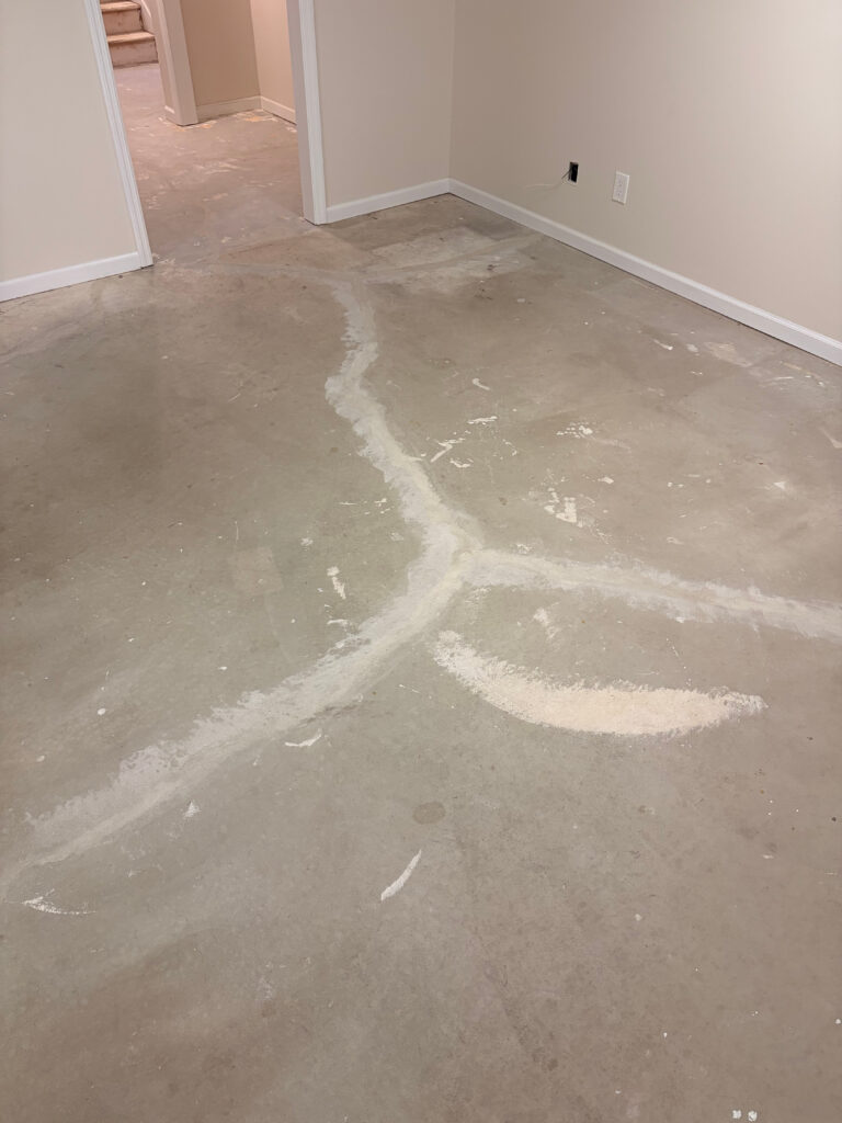 Midwest LVP preparation work before finished flooring